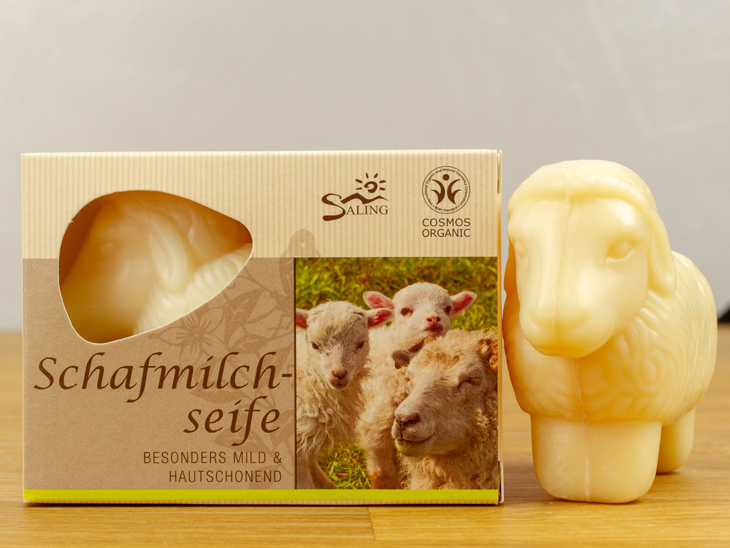 Schafmilch-Seife zertifizierte Naturkosmetik