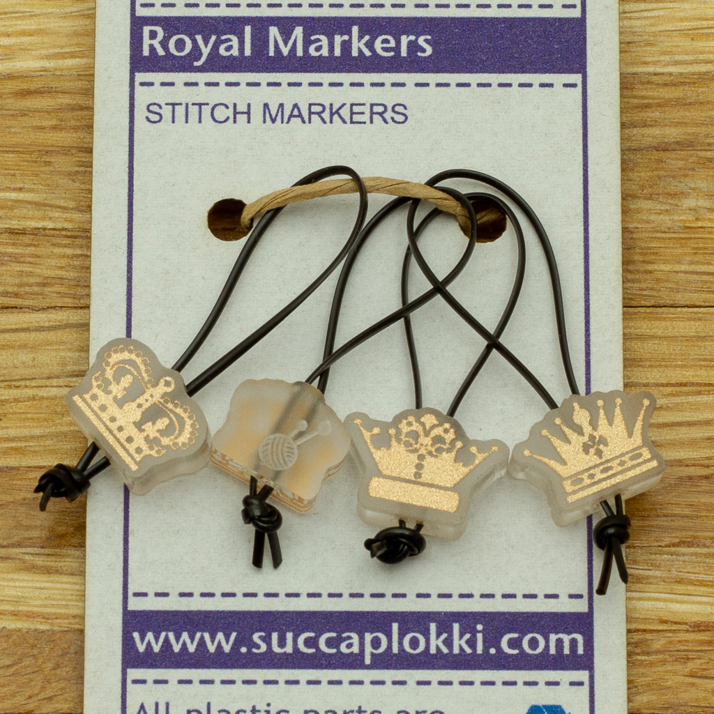 Succaplokki Stitch Markers "Royal" 